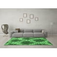 thumbnail image 3 of Ahgly Company Indoor Round Abstract Emerald Green Contemporary Area Rugs, 8' Round, 3 of 4
