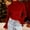 Red, variant on Women Tops Trendy Turtleneck Bell Sleeve Long Sleeve Green Velvet Shirts Slim Fit Elegant Blouses Spring Tops for Women M