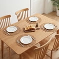 thumbnail image 3 of Unique Bargains 6Pcs Rustic Woven Dining Placemats Brown 15x15inch, 3 of 6
