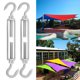 thumbnail image 4 of Sun Sail Shade Fixing Fittings Kit Patio Garden Toldo Canopy Accesorio De Hardware De Acero Inoxidable Muyoka Hogar, 4 of 7
