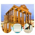 thumbnail image 3 of ABPHOTO Polyester 7x5ft Photography Backdrop Architectural Landscape Backdrop Greek Temple Photography Background Studio Props, 3 of 5