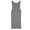 Grey - hthrgray, variant on BDG Womens Heathered Ribbed Tank Top, Grey, Medium
