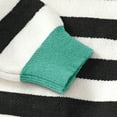 thumbnail image 6 of SGMVNU Girls Fall Sweaters - Striped Lapel Pullover Sweater, Warm Autumn Winter Outfit for Children Boys & Baby, Kid's Cute Knit Tops(Size 5-6 Years,Black), 6 of 8
