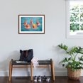 thumbnail image 3 of Art.com Water Ballet Art Print by Lucia Heffernan, Brown Frame Wall Art, 29" x 21", 3 of 5