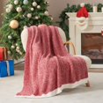 thumbnail image 1 of Manta Snuggle Sac, color rojo jaspeado, 127 x 152 cm, suave y afelpado, 1 of 7