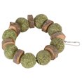 thumbnail image 5 of Juguetes para masticar conejitos, rechinar los dientes, resistente a morder, conejillo de indias, juguetes para masticar para hámster dorado, pieza de madera, anillo redondo, 5 of 5