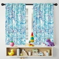 thumbnail image 5 of Blackout Kids Curtains,Colorful Tie Dye Pattern Childrens Insulated Curtains Set Of 2,Bedroom Essentials,Toddler Room Decor 42"x54", 5 of 5