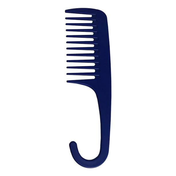 Peine de Dientes Anchos Macarena Azul para Cabello Seco