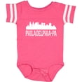 thumbnail image 3 of Inktastic Philadelphia Pennsylvania Skyline Pa Cities Boys or Girls Baby Bodysuit, 3 of 5