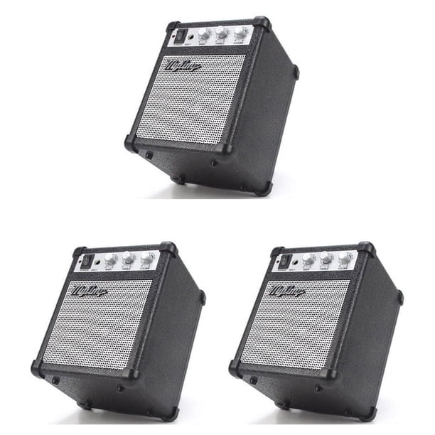 3X Retro Replica Amplificador de Guitarra Alta Fidelidad / Mi Amplificador de Audio Altavoz PortáTil / Amplificador de Audio Mini Altavoces de Guitarra Estéreo Bajo
