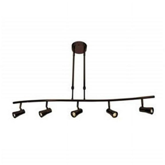 Accesslighting 63065LEDD-BRZ Sleek 5Light Dimmable LED Spotlight Pendant, Bronze