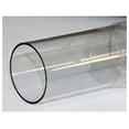 Clear Plastic Plexiglass Pipe tube 3 inch 89 mm fits 3 inch PVC