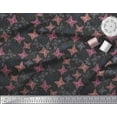 thumbnail image 2 of Soimoi Moss Georgette Fabric Dot & Butterfly Fabric Prints by Yard 42 Inch Wide, 2 of 3