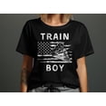 thumbnail image 3 of Train Boy Locomotive Tshirt Present Gift Boys Train Tshirt Kids Funny Shirt Locomotive Boy Tshirt Train Graphic Tee Boy Train Engine Shirt, 3 of 10