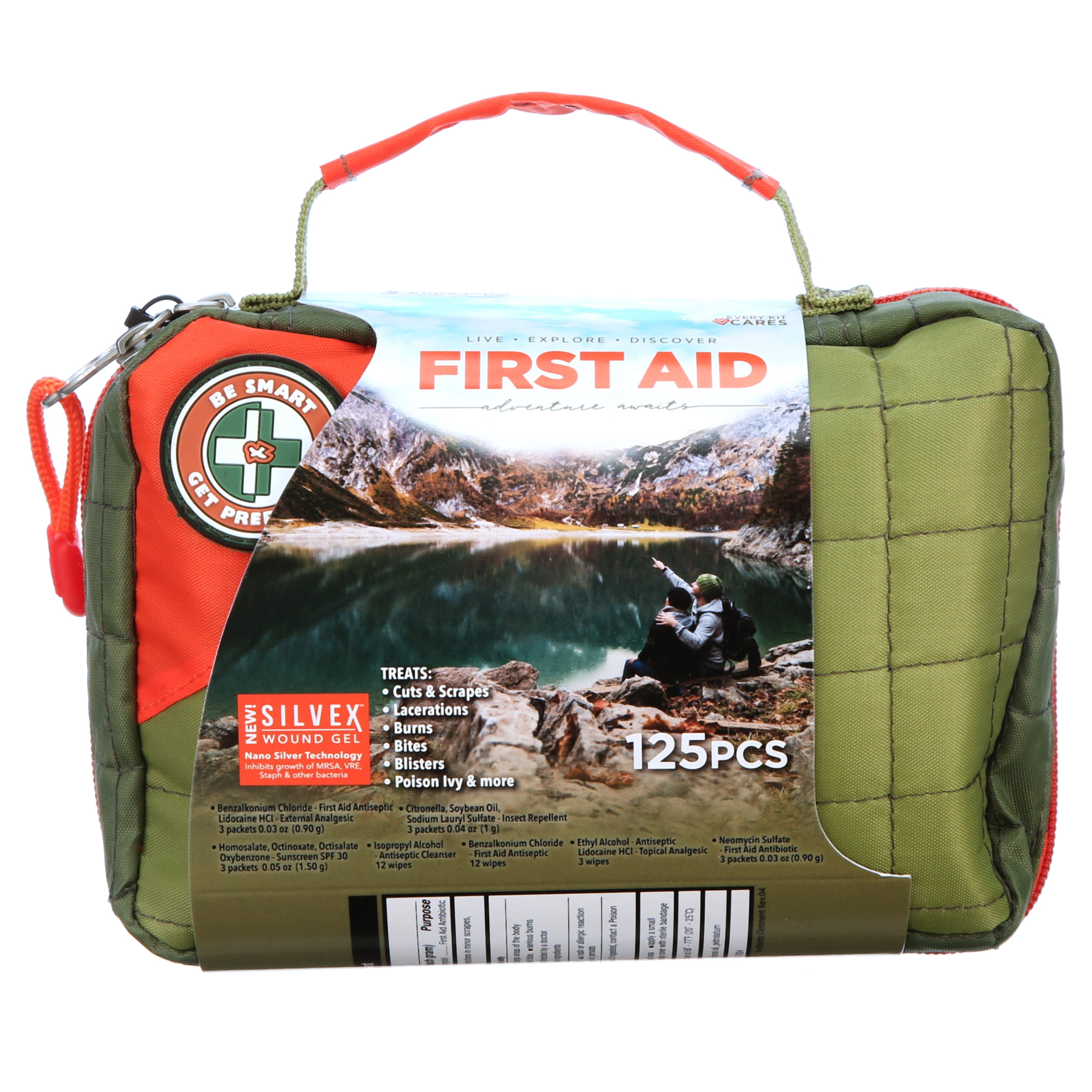 Total Resources International First Aid Kit 123 Pieces