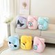 thumbnail image 2 of Sanrio-almohada de felpa de seda de hielo de dibujos animados para siesta, almohada para dormir de oficina, almohada de viaje para el cuello, almohada multifuncional para descanso del almuerzo, 2 of 4