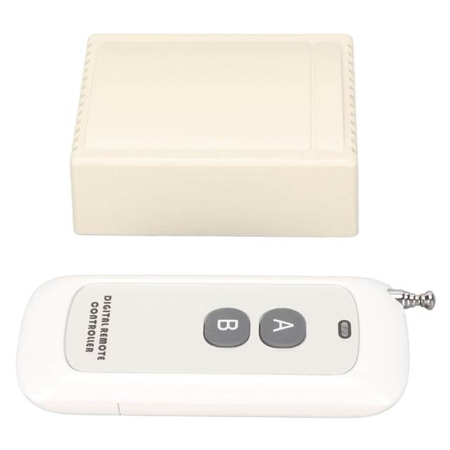 Interruptor De Control Remoto RF, 433 MHZ Previene Interferencias De Interruptor Inalámbrico De Alcance De 328 Pies Para Iluminación Para Equipos De Elevación