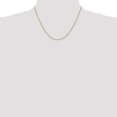 thumbnail image 2 of 14k Yellow Gold 18 Inch .9mm Box Chain Necklace Pendant Charm, 2 of 9