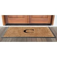 thumbnail image 3 of A1HC First Impression 30 in. x 48 in. Rubber and Coir Molded Double Monogrammed Door Mat, 3 of 9