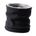 thumbnail image 2 of GUOOL Cache-Cou d'Hiver Doux pour Adultes Foulard Polyvalente pour Course Ski Randonnée Noir, 2 of 9