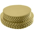 thumbnail image 1 of [25 Pcs] Planche à Gâteau Ronde 12 Pouces Dorée, Planches de Base Rondes Jetables pour Gâteau, Assiette à Gâteau Ronde Enduite, Base de Planche à Gâteau Ronde 12 Pouces, Lot de 25, 1 of 7