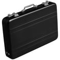 Aluminum password box Card Case Mini suitcase Password briefcase Black