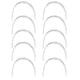 thumbnail image 1 of 50 Uds. Alambre de arco de ortodoncia Rectangular, alambre de arco de ortodoncia elástico de acero inoxidable, 0,18X0,22 pulgadas inferior, 1 of 8