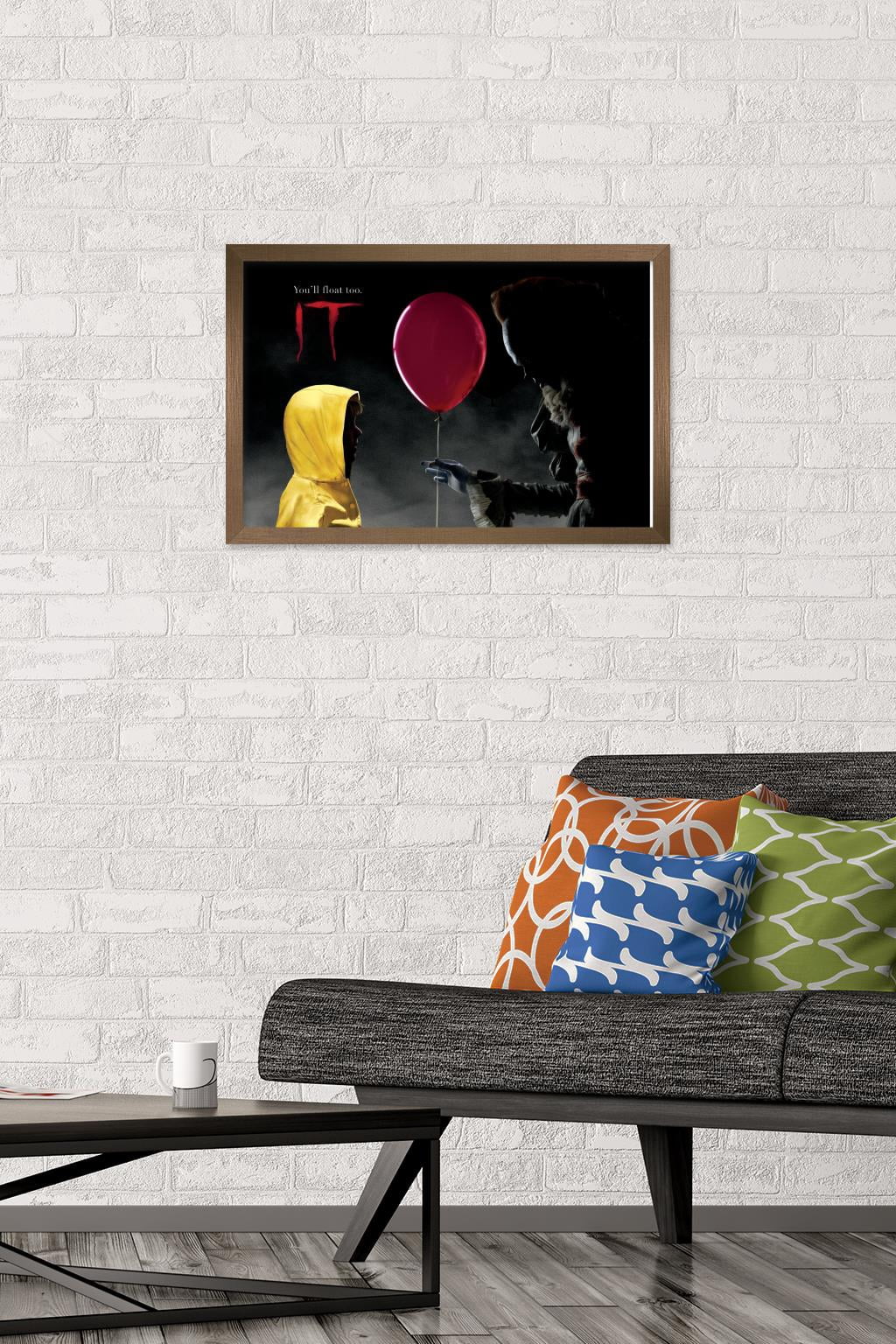 IT - Profiles Wall Poster, 14.725" x 22.375", Framed