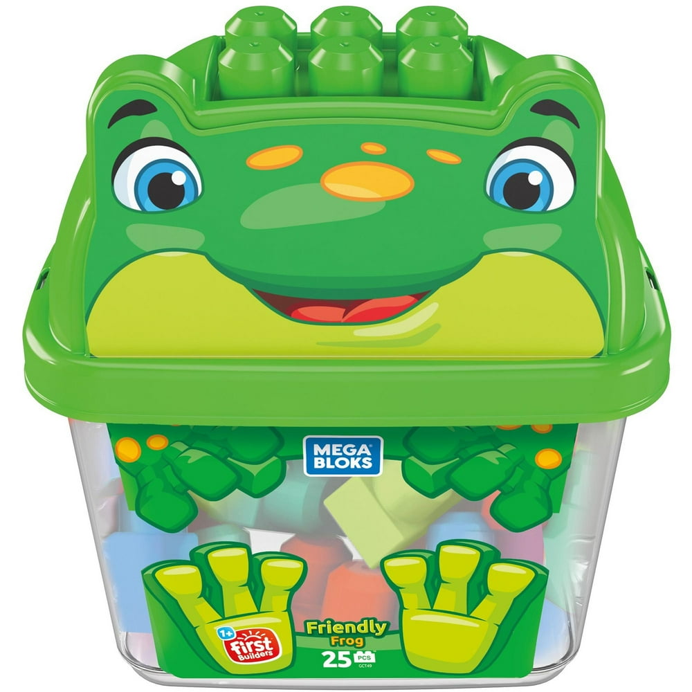 Mega Bloks Friendly Frog Building Blocks 25Piece Set