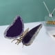 thumbnail image 4 of Figuras decorativas de estatua de mariposa, artesanías, ilustraciones, decoración , escultura Baoblaze Figura de escritorio de ágata, 4 of 8