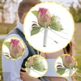 thumbnail image 6 of yotijay Men Wedding Boutonniere Artificial Brooch Pin for Best Men Groom Anniversary Pink, 6 of 8