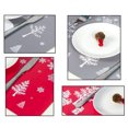 thumbnail image 4 of 6PCS Christmas Table Mat Creative Decorative Christmas Placemat with 6 Cup Mats, 4 of 10