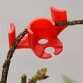 thumbnail image 2 of Rojo 50 Dobladores Clips para Plantas para Ramas Vid Flores Clips Entrenamiento Baja Presión Clips Crecimiento para Tallos Plantas 90 Grados (50 en Rojo), 2 of 9
