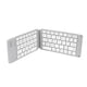 thumbnail image 1 of Teclado Bluetooth plegable Mini reemplazo de teclado inalámbrico para reemplazo de IOS para teléfono con tableta Android PC, gris plateado sidaley  EL001653-02B, 1 of 2