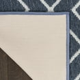 thumbnail image 5 of Nourison Modern Lines Geometric Denim 2' x 4' Area Rug, (2x4), 5 of 7