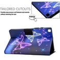 thumbnail image 2 of Allytech Galaxy Tab A7 Lite 8.4 Case SM-T220 T225, Slim Fit PU Leather Multi Angle Viewing Stand Shockproof Folio Flip Cover Case for Samsung Galaxy Tab A7 Lite 8.4-inch 2021 Released, Butterfly, 2 of 5