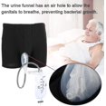 thumbnail image 3 of Men Incontinence Pants With Collection Urine Bag Portable Leak Proof Leg Pee Catheter Holder For Elder, 3 of 5