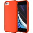thumbnail image 1 of Silicone Case for iPhone SE 2nd Generation, iPhone 8 and iPhone 7, 4.7-Inch, Silky-Soft Touch Full-Body Protective Case, Shockproof Cover with Microfiber Lining (Spicy Orange), 1 of 7