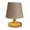 B, variante sur Fwttom Lampe de Bureau, Lampe de Table pour Chambre à Coucher à 3 Niveaux de Gradation Veilleuse et Lampe avec Abat-Jour Rond en Tissu Couleur Lin pour Salon Bureau Dortoir, Bois Massif, Ampoule DEL Incluse