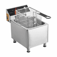 thumbnail image 6 of Commercial Deep Fryer 12Qt, 1750W Electric Countertop Fryer with Basket, Adjustable Legs, Stainless Steel Single Fryer, Temperature Control, for Restaurant and Home Use, 6 of 6