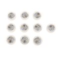 thumbnail image 1 of Paquete de 10 luces LED sumergibles a prueba de agua para decoración floral de estanque de bodas Blanco cálido Colcomx Luz LED sumergible, 1 of 5