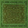thumbnail image 1 of Ahgly Company Indoor Square Persian Green Traditional Area Rugs, 3' Square, 1 of 1