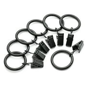 1 Inch Metal Curtain Clip Rings, Set of 50