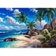thumbnail image 2 of Cuadros Decorativos Seaside Beach 5D DIY Diamond Painting Kits Full Round Drill Wall Decor (G1035) Wdftyju embutido en tela, 2 of 9