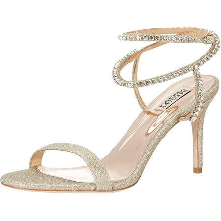 Badgley Mischka Womens Claudette Heeled Sandal
