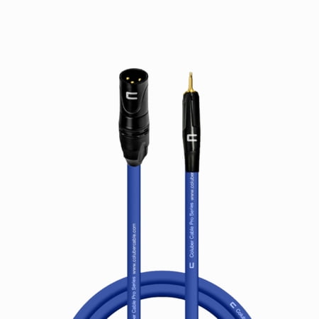 Coluber Cable Unbalanced XLR Male - 3.5mm TS Professional Microphone Cable