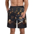 thumbnail image 1 of Balery Casino Cards Poker Traje de Baño Estilo Hawaiano para Hombre, Shorts de Secado Rápido con Bolsillos-Small, 1 of 6