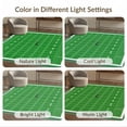 thumbnail image 7 of ODIKA 6'x9' Washable Area Rug Football Sport Design With Gridiron Yard Lines And Team Pennant Motif for Dining Room, Under Table, Office Décor, Non-Slip Chair-Friendly, 7 of 7