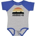 thumbnail image 3 of Inktastic Anchorage Alaska Skyline Boys or Girls Baby Bodysuit, 3 of 5