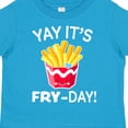 thumbnail image 4 of Inktastic Yay Its Fry Day with Cute French Fries Boys or Girls Toddler T-Shirt, 4 of 5
